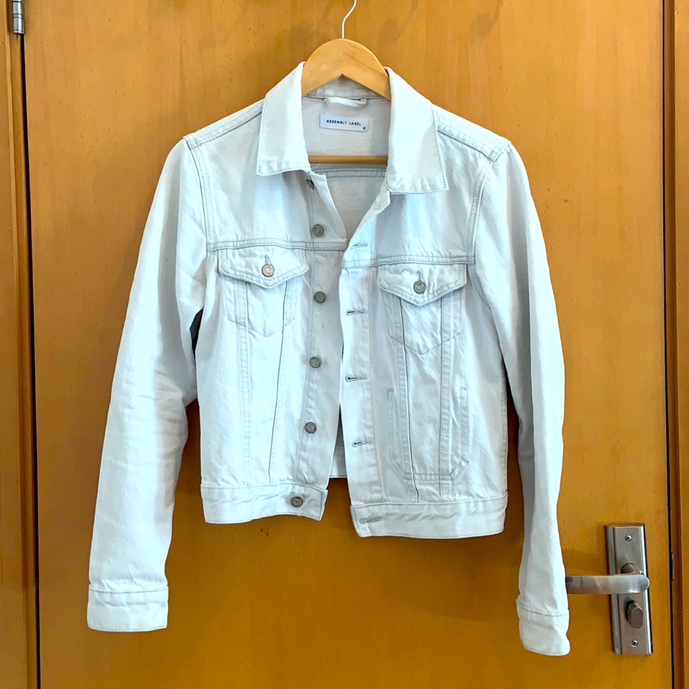 Light Denim Jacket - Assembly Label